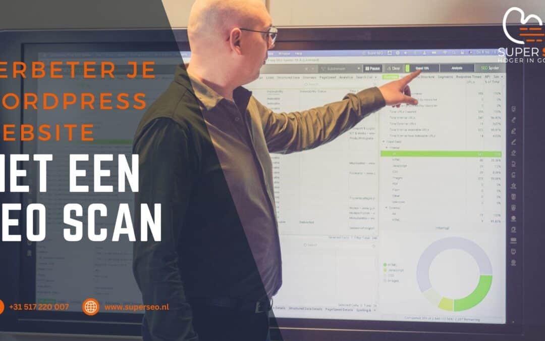 Verbeter je WordPress website met een SEO Scan