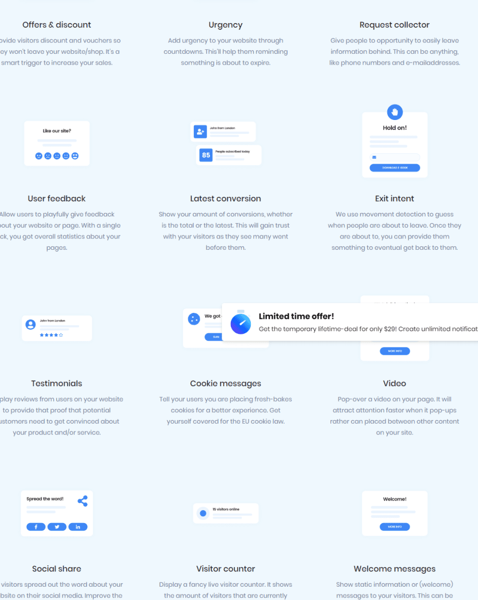 mogelijkheden van proofly