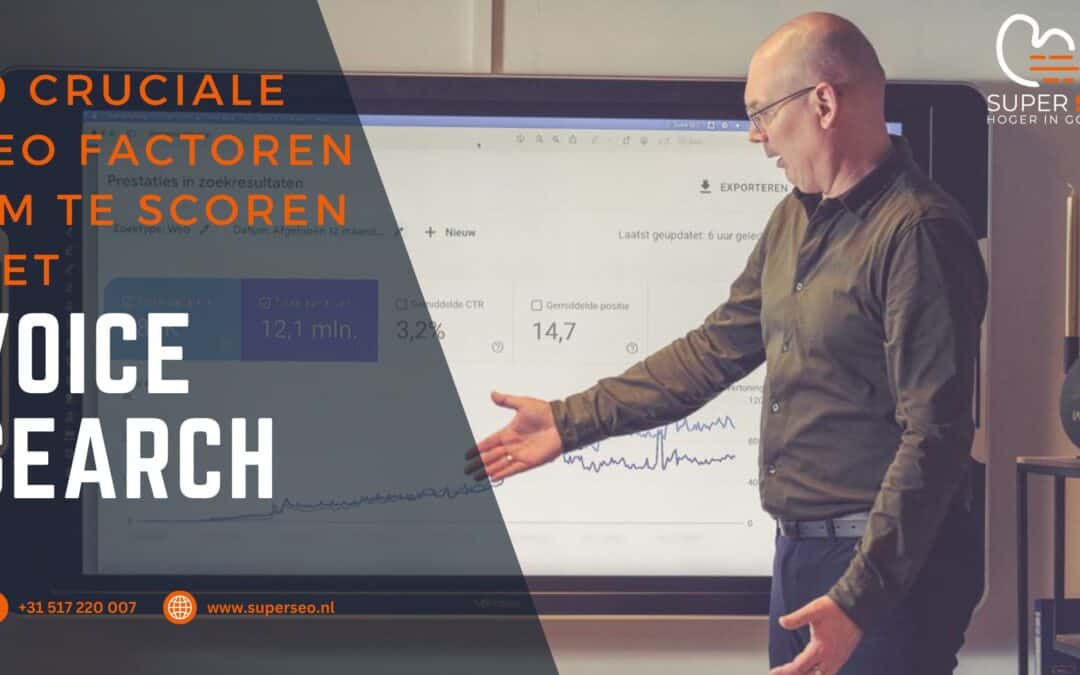 Scoren met Voice search? 10 SEO factoren waaraan je website moet voldoen + hoe je dat doet.