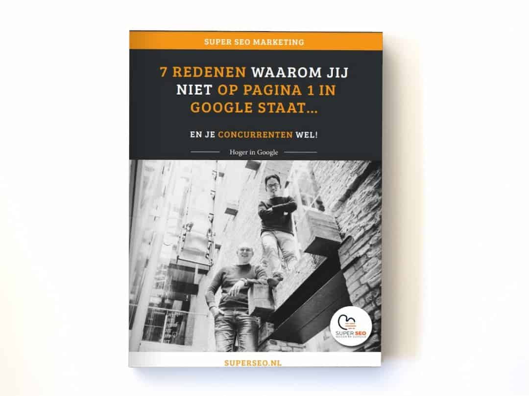 e-book-superseo-papier (1) Dit is waarom jouw website niet bovenaan staat in Google.