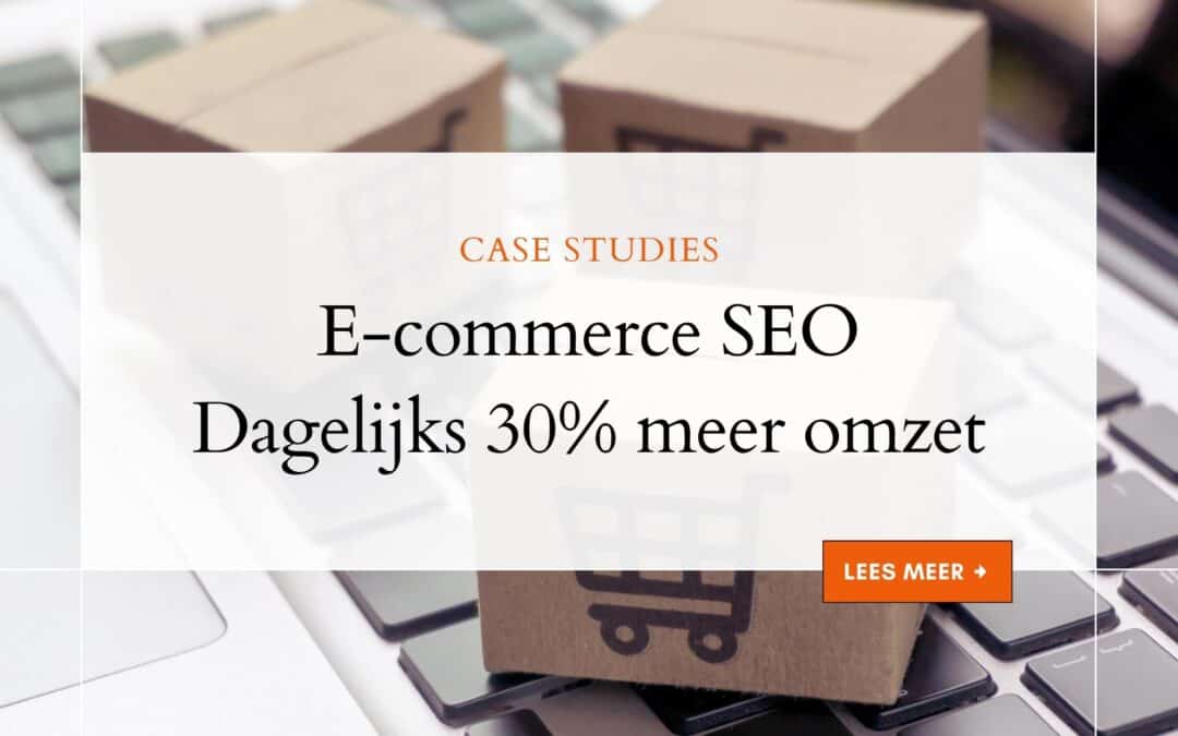 Case Study: E-commerce omzetstijging vanuit SEO